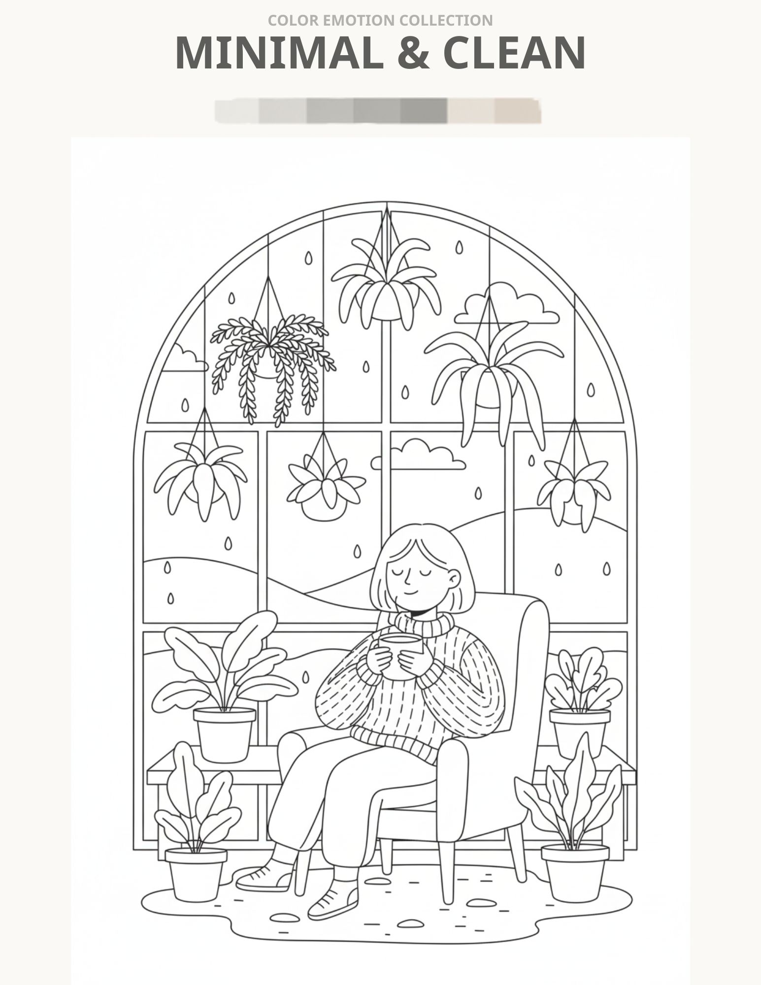 Minimal & Clean - Line Art 6