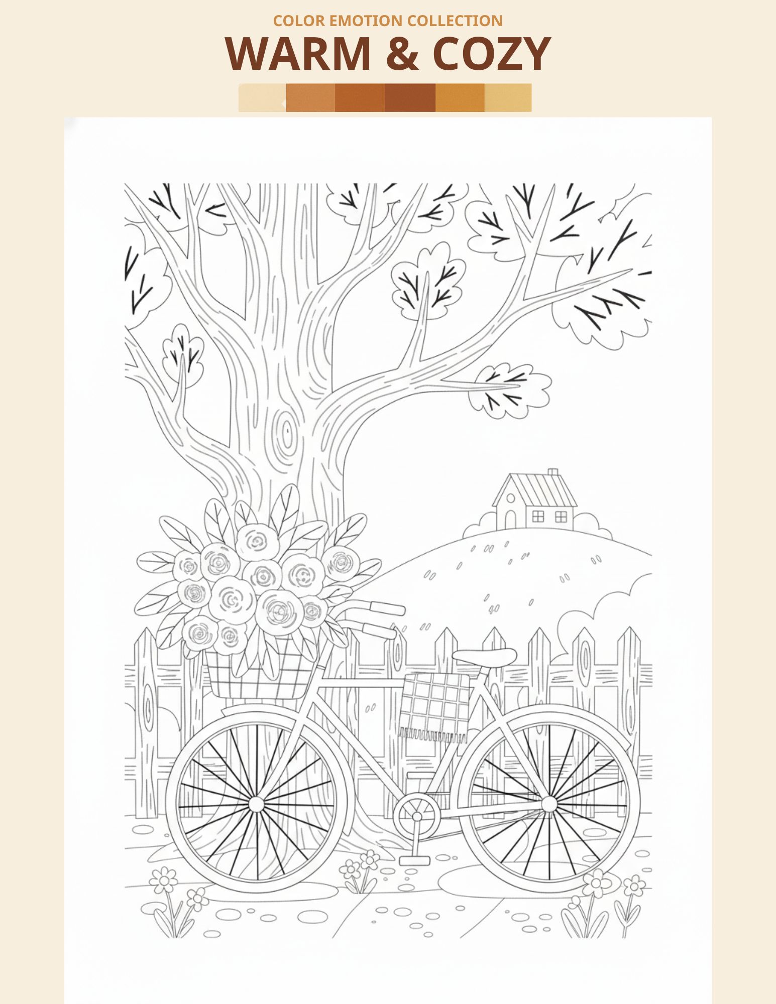 Warm & Cozy - Line Art 5