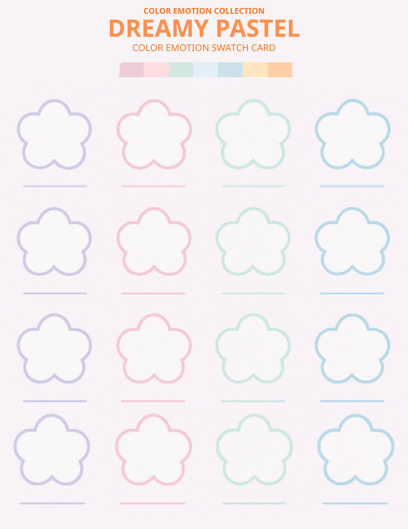 Dreamy Pastel - Swatch 1