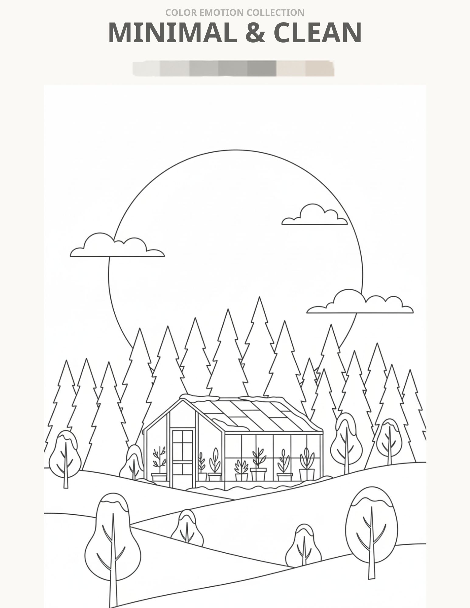 Minimal & Clean - Line Art 1