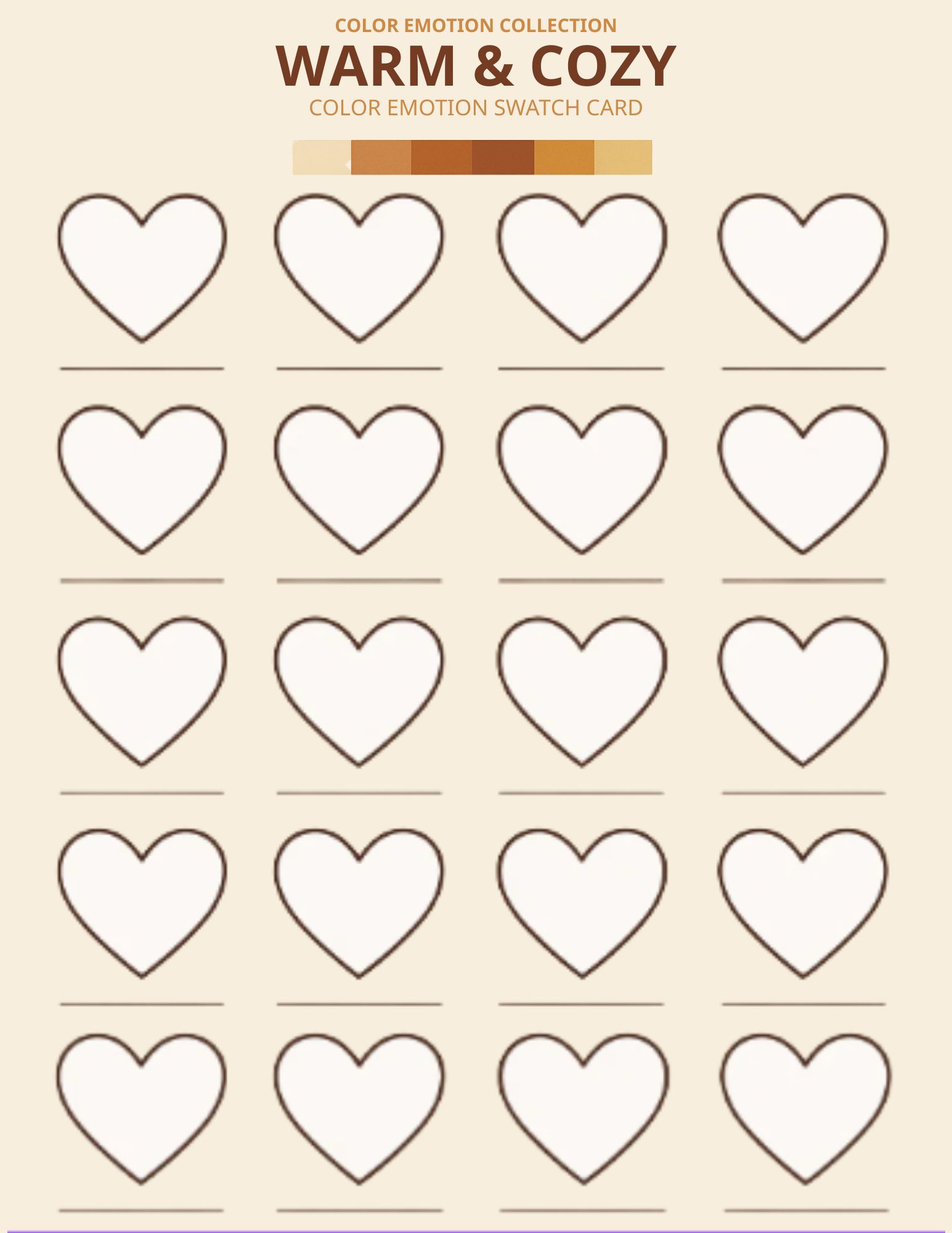 Warm & Cozy - Swatch 1